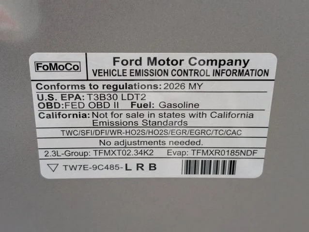 New 2026 Vapor Blue Metallic Ford Active image 56