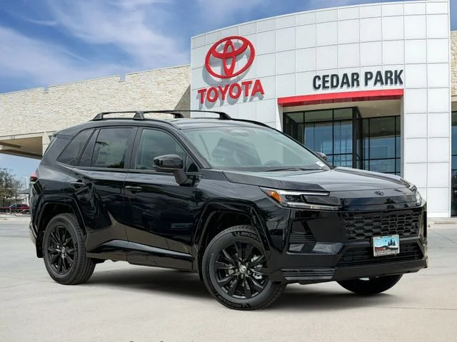 New 2026 Midnight Black Metallic Toyota SE image 1