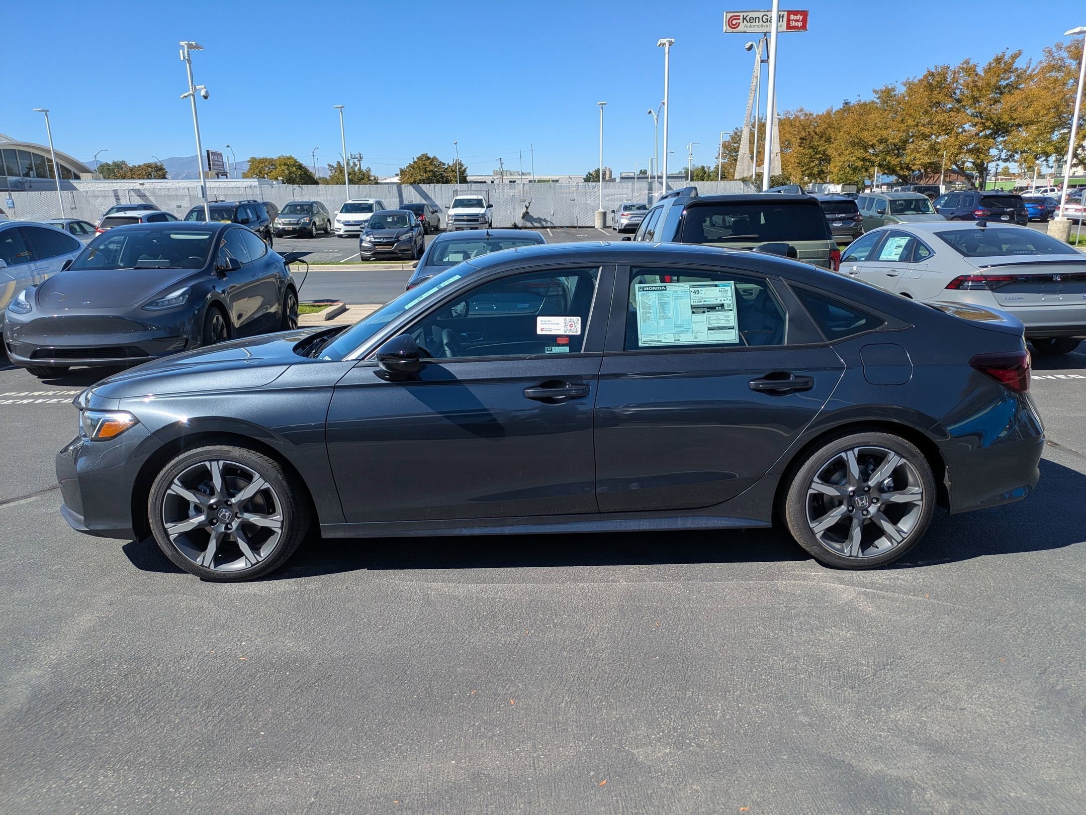 New 2026 Meteorite Gray Metallic Honda Sport Touring image 7