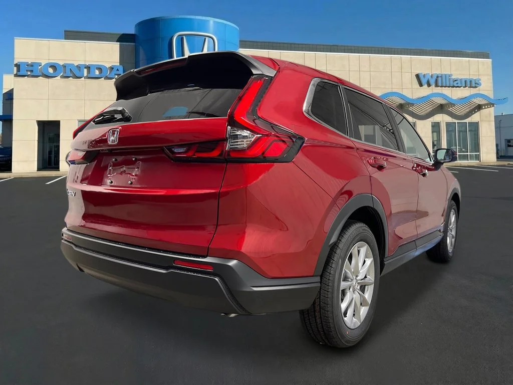 New 2027 Radiant Red Metallic Honda EX AWD image 6
