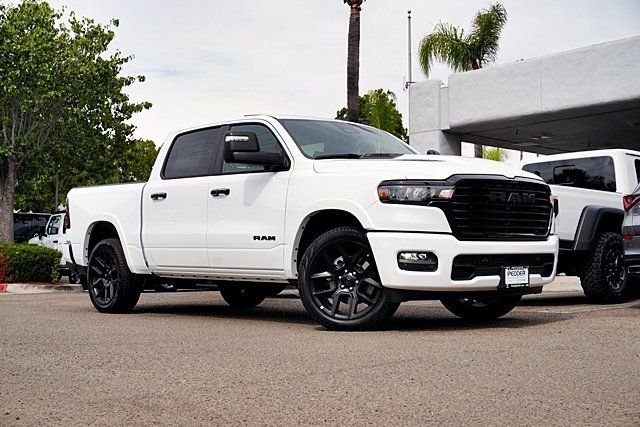 New 2026 Bright White Clear-Coat Exterior Paint RAM Laramie image 1