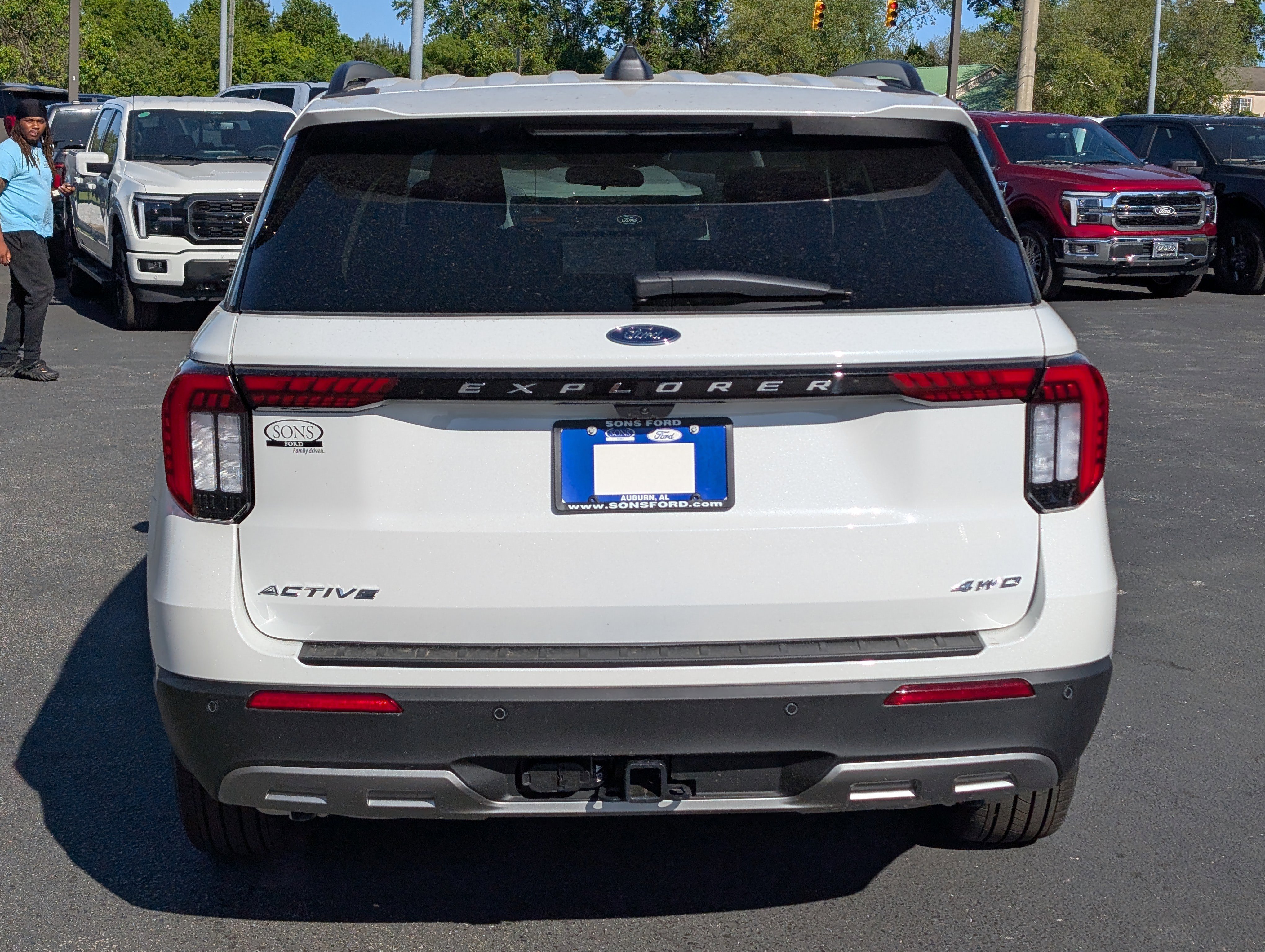 New 2026 Star White Metallic Tri-Coat FORD Active image 10