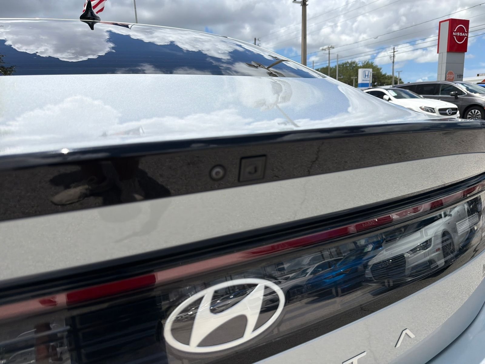 Used 2024 Silver Hyundai SEL image 36