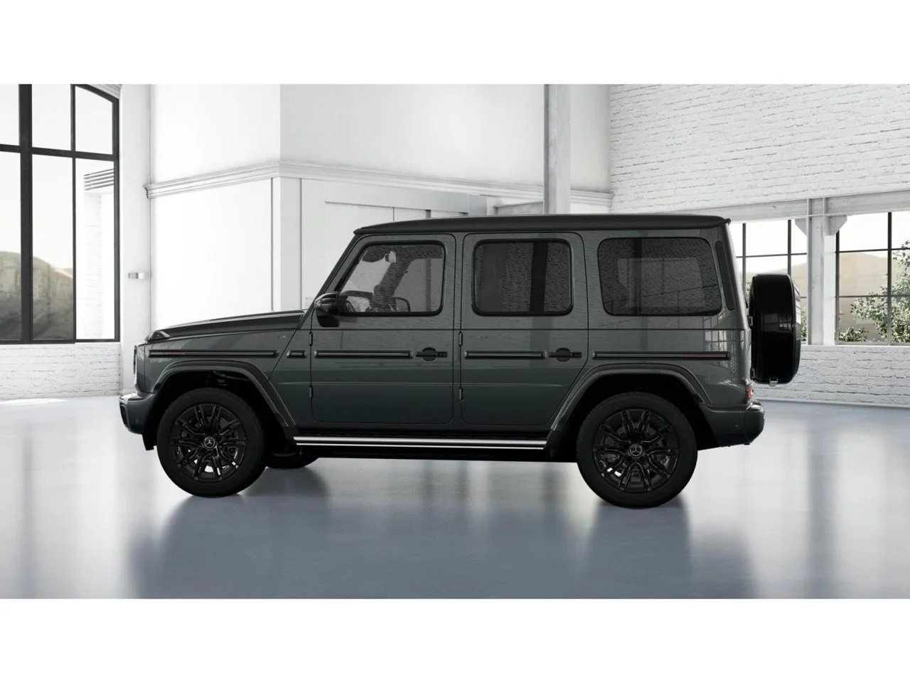 New 2027 MANUFAKTUR Graphite Metallic Mercedes-Benz G 580 image 33