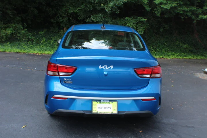 Used 2022 Sporty Blue Kia S image 14