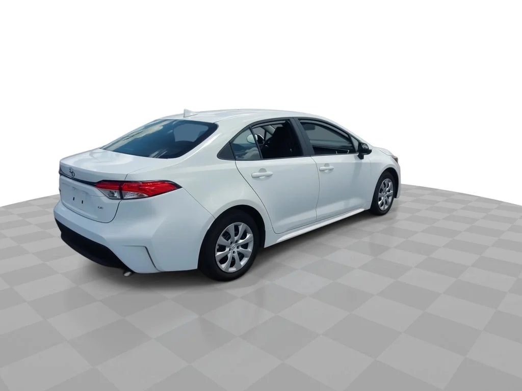 Used 2025 White Toyota LE image 8