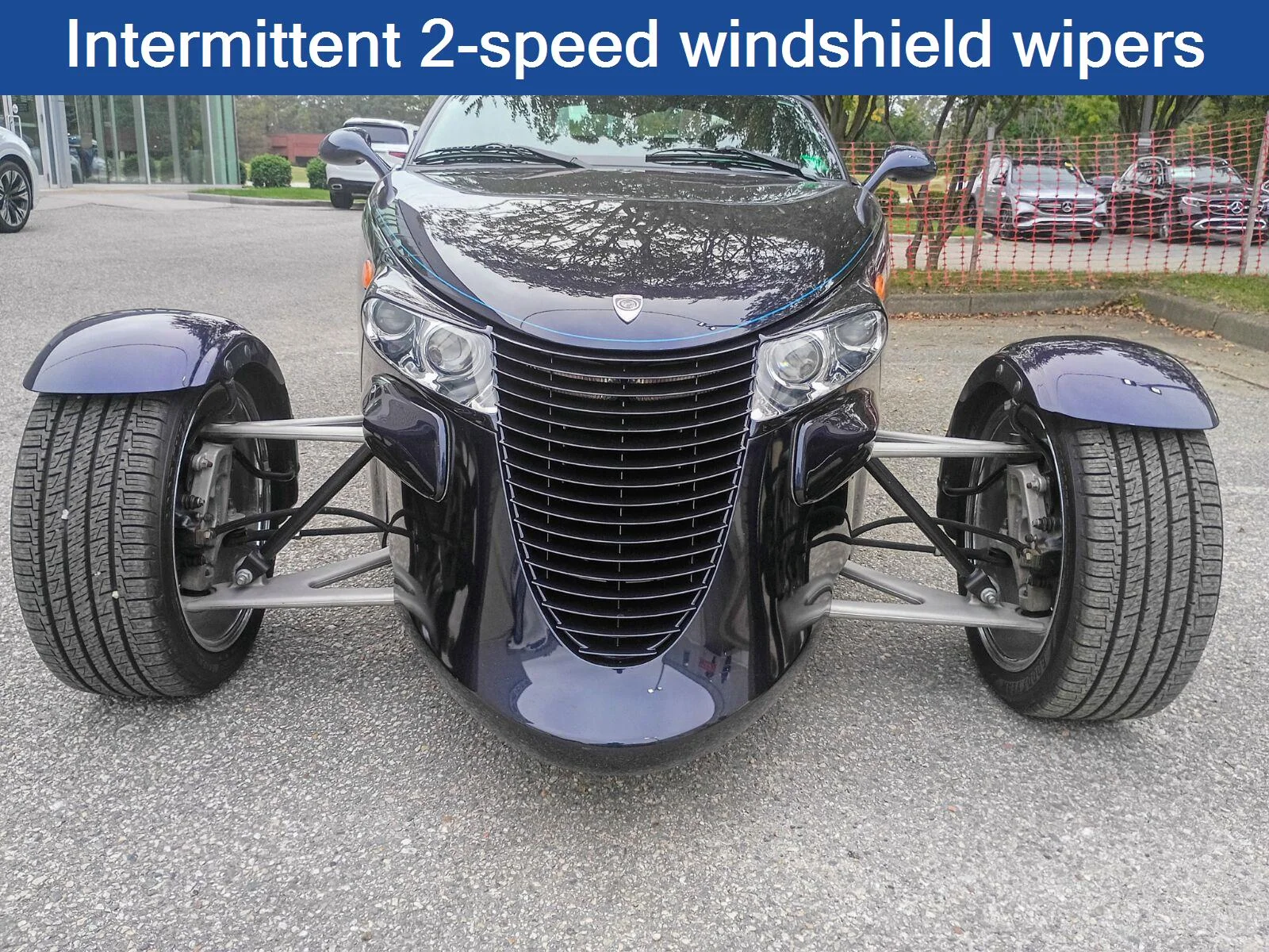 Used 2001 Prowler Midnight Blue Pearl Plymouth Roadster image 4