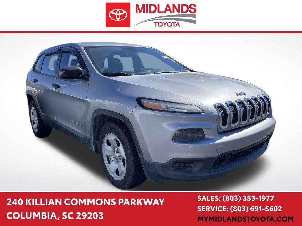 Used 2014 Silver Jeep Sport image 1