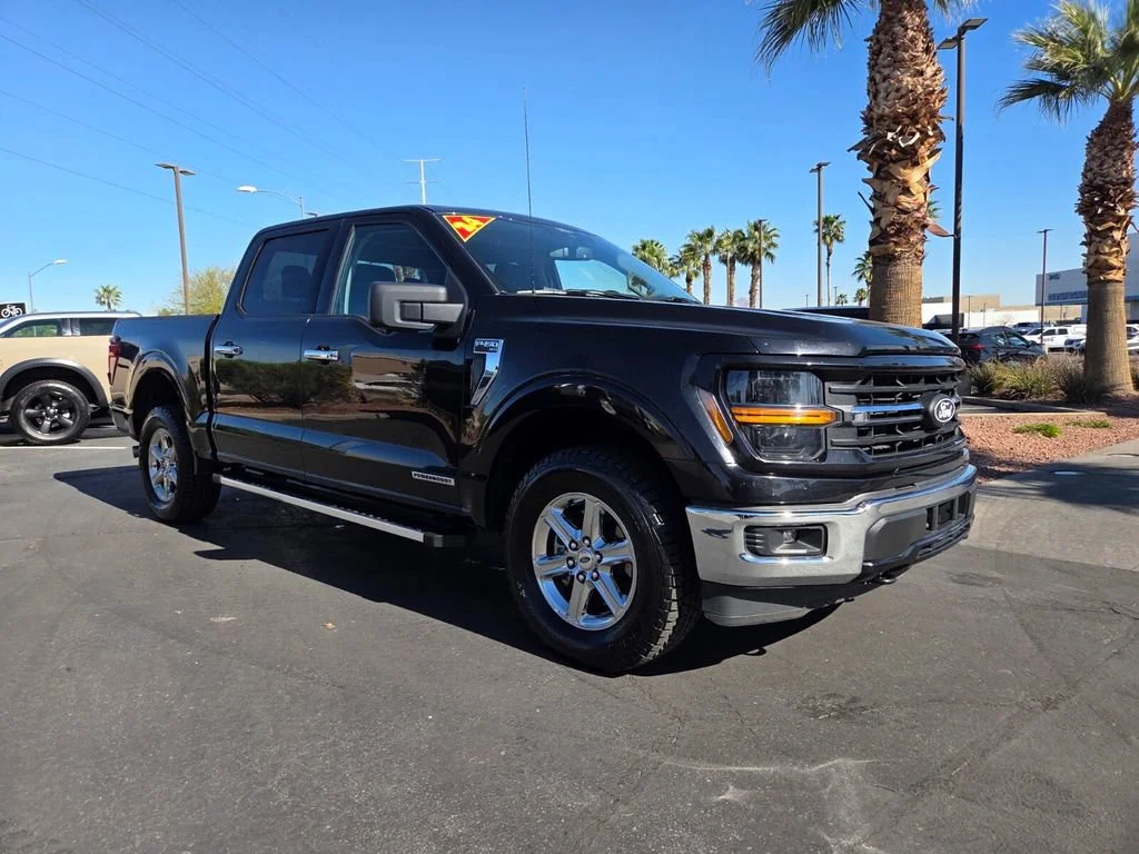 Used 2024 Agate Black Metal Ford XLT image 1