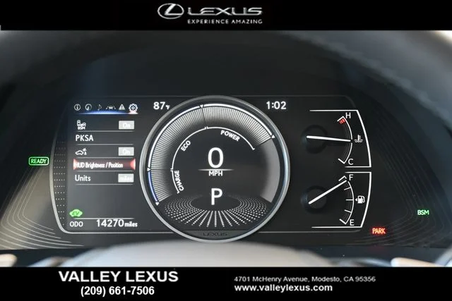 Certified Used 2025 SONIC CHROME Lexus 300h image 11