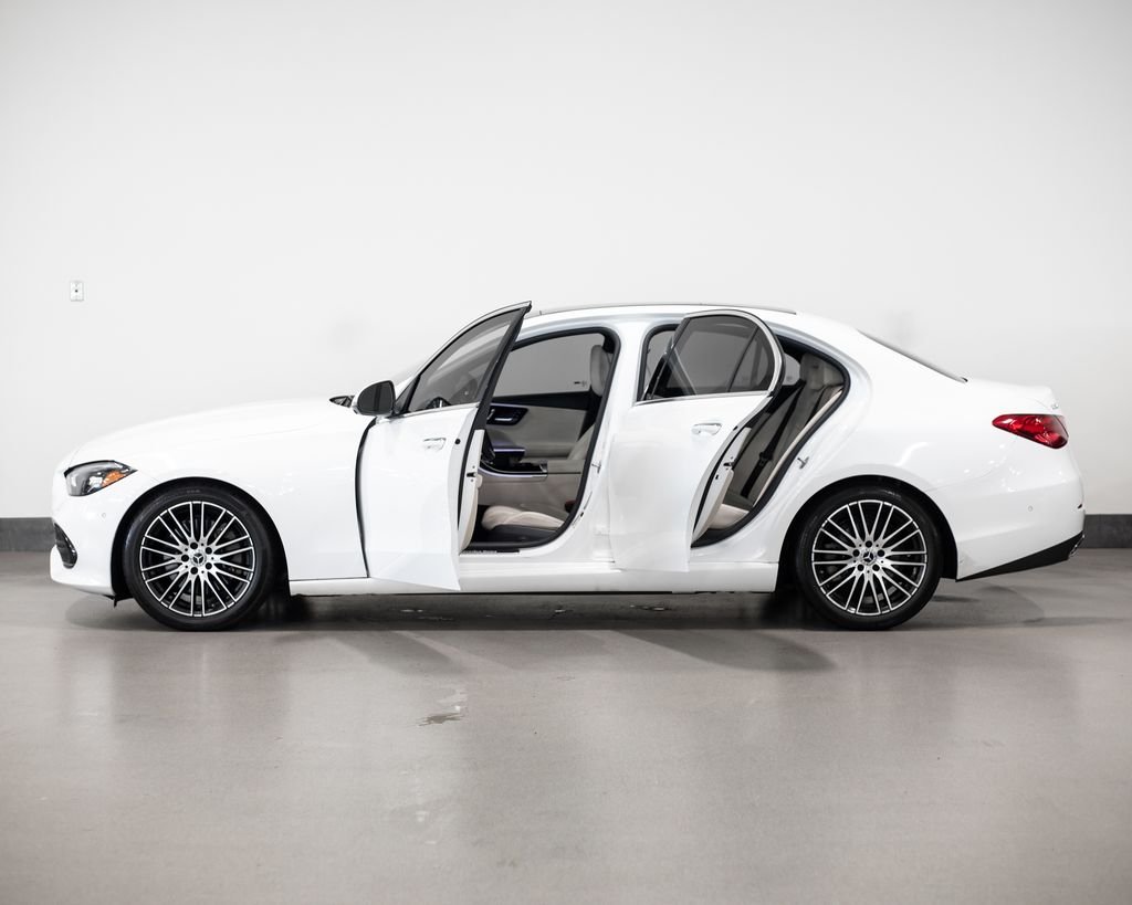 Certified Used 2022 White Mercedes-Benz C 300 image 3