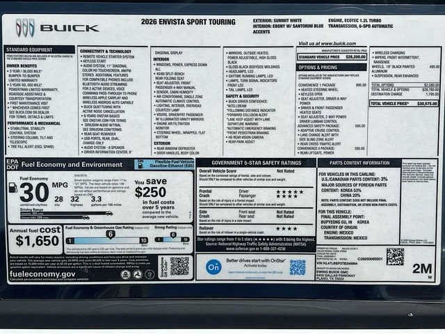 2026 Buick Envista Sport Touring - Photo 21