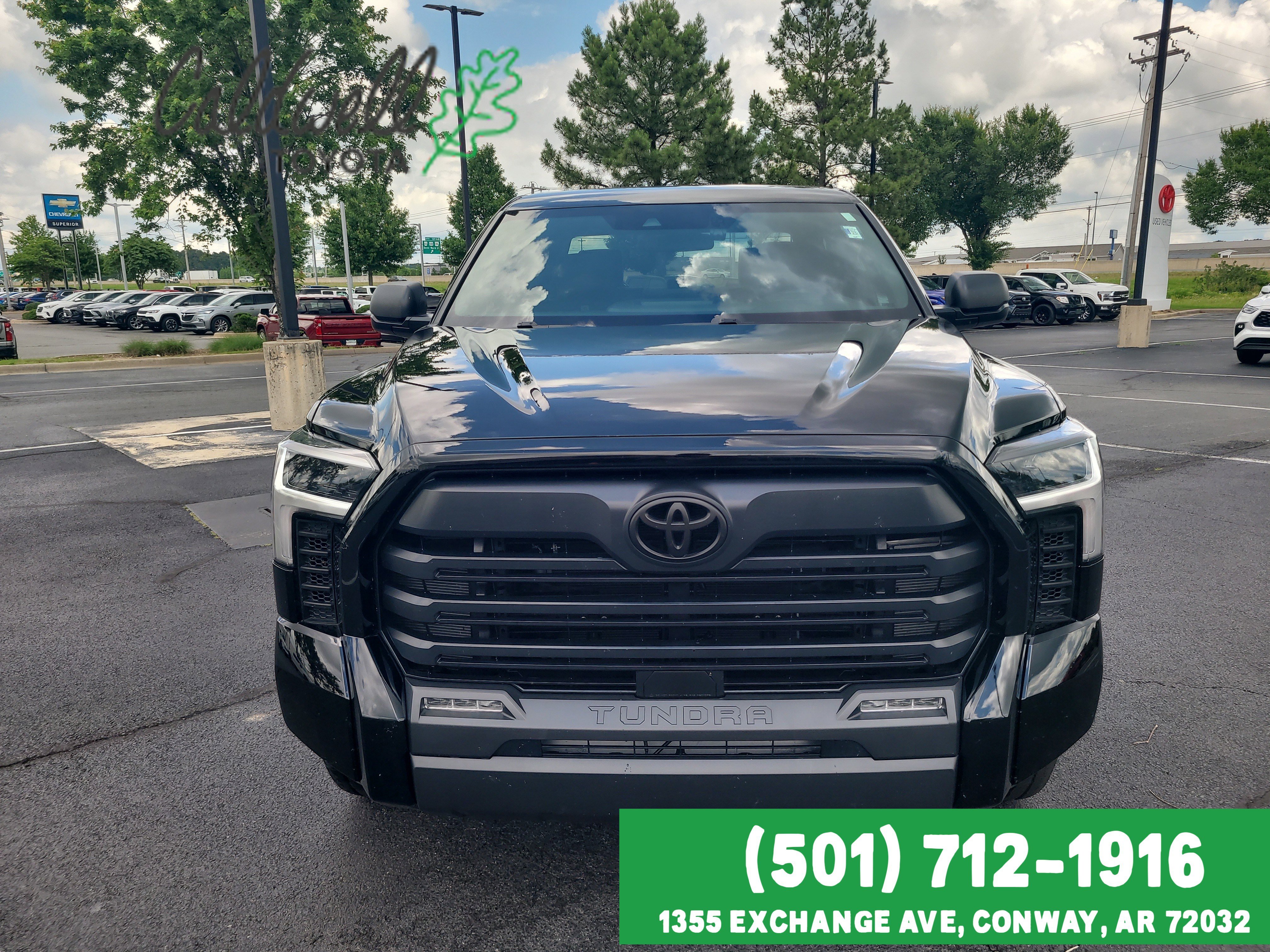 Used 2025 Toyota Tundra SR5 with VIN 5TFLA5DB4SX239189 for sale in Little Rock