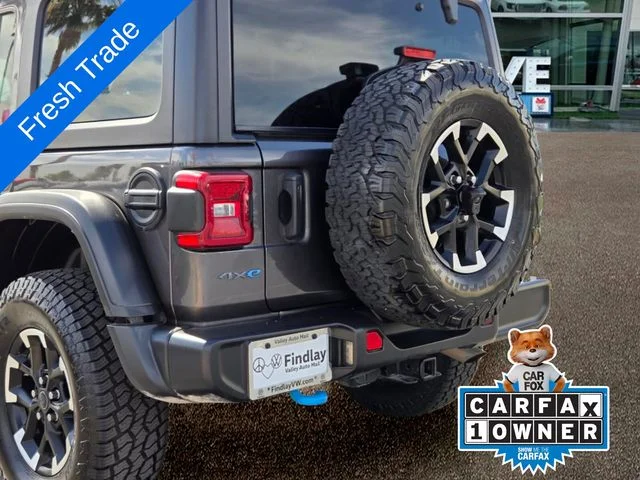 Used 2024 Gray Jeep Rubicon 4xe image 5
