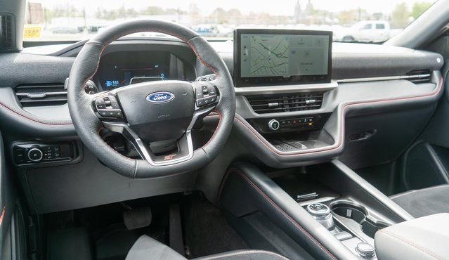 Used 2025 Carbonized Gray Metallic Ford ST image 14