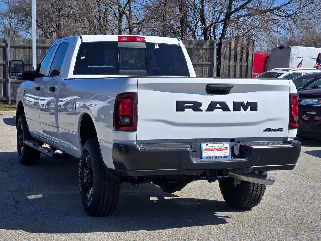 New 2026 Bright White Clear-Coat Exterior Paint RAM Tradesman image 13