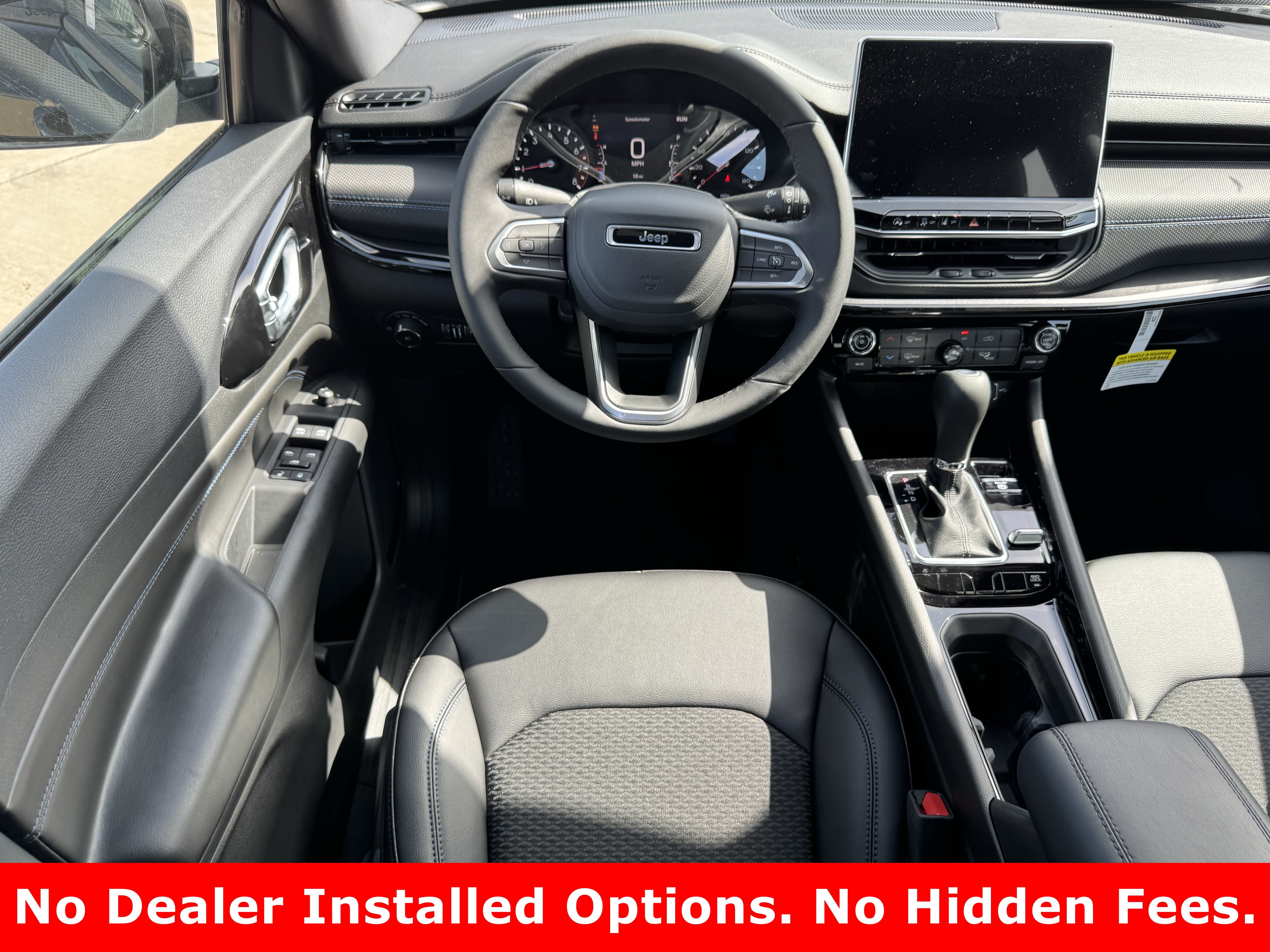 New 2026 Diamond Black Crystal Pearlcoat Jeep Latitude Altitude image 10