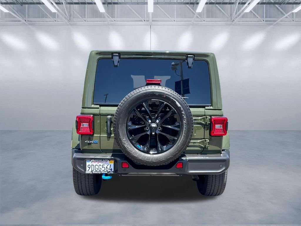 Used 2023 Green Jeep Sahara 4xe image 5