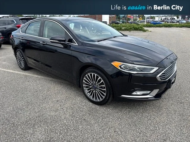 Used 2017 Shadow Black Ford Titanium image 1
