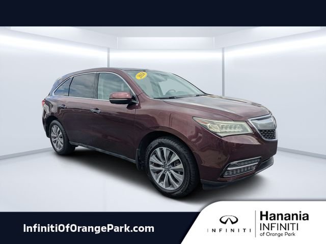 Used 2014 Red Acura 3.5L Technology Package image 1