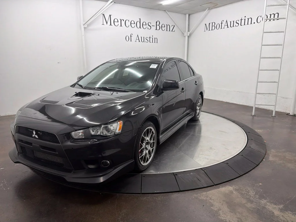 Used 2014 Black Mitsubishi Evolution MR image 3