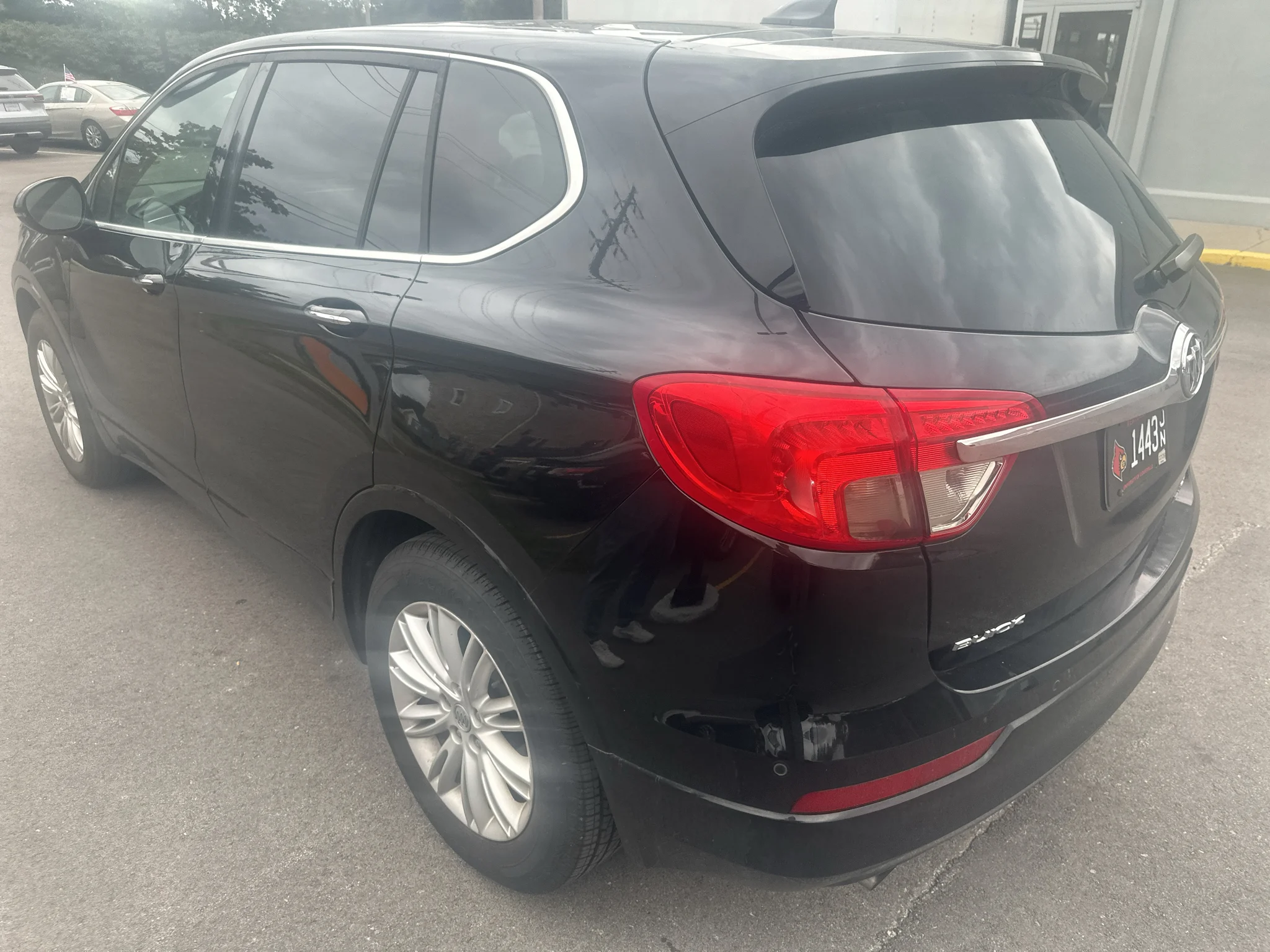 Used 2018 Ebony Twilight Metallic Buick Preferred image 5