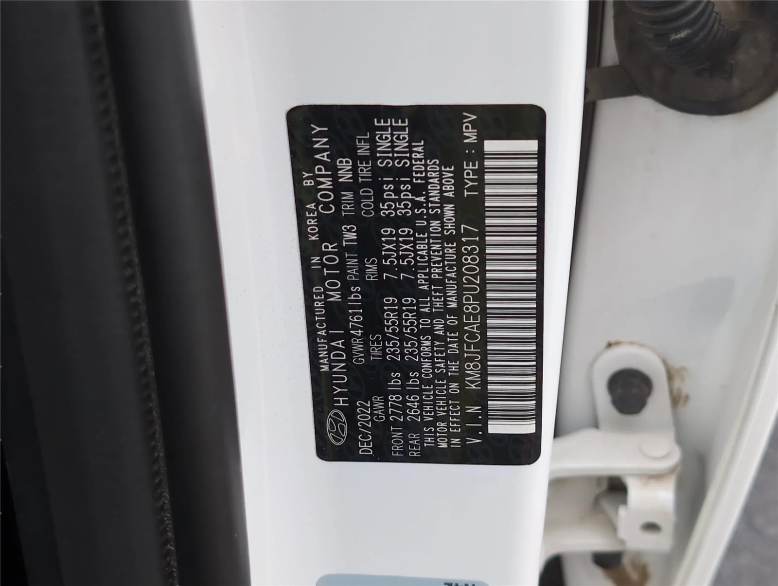 Used 2023 Serenity White Pearl Hyundai XRT image 10