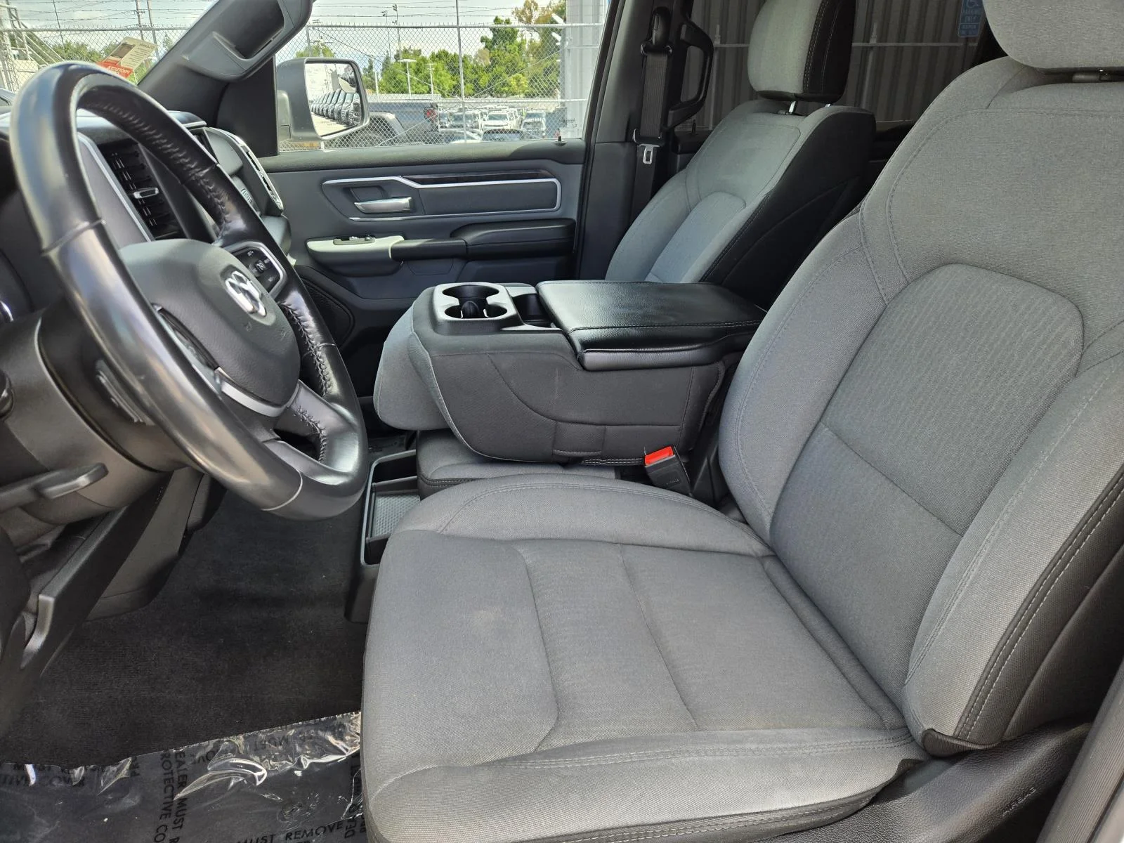 Used 2022 Bright White Clearcoat Ram Big Horn 4x2 Crew Cab 6