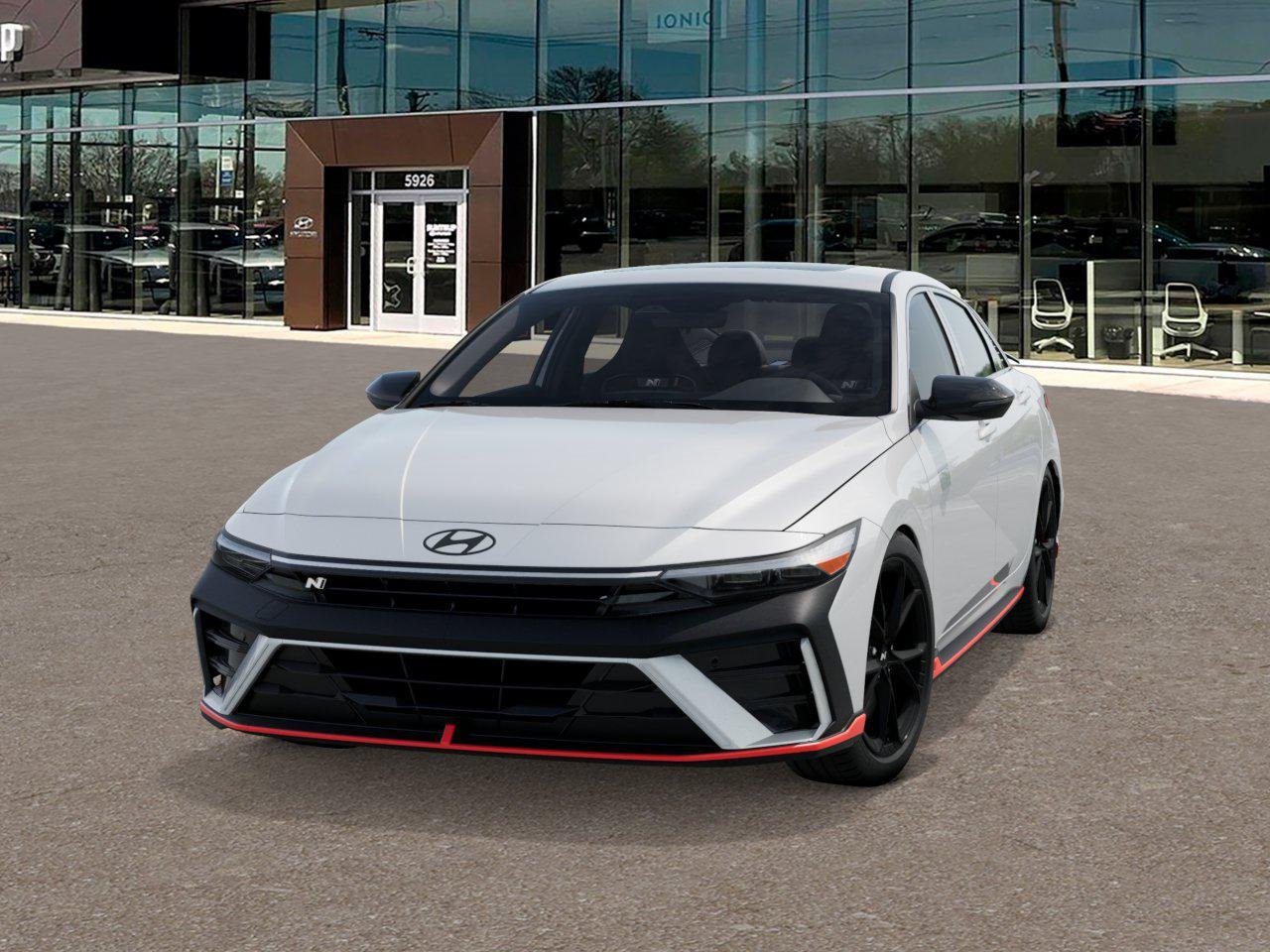 New 2026 Atlas White Hyundai Sedan image 6