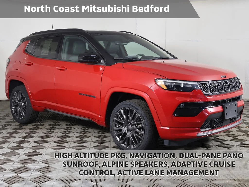Used 2024 Red Jeep Limited image 1