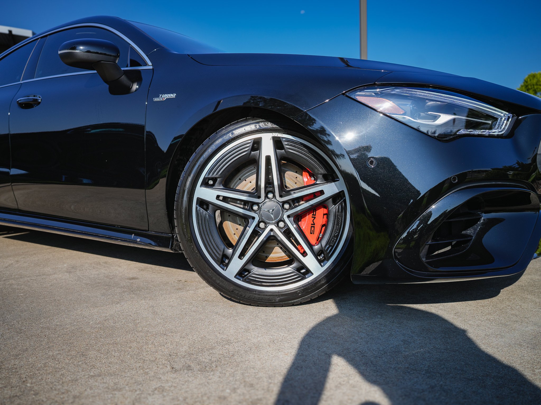 Certified Used 2024 Cosmos Black Metallic Mercedes-Benz CLA 45 AMG® image 3