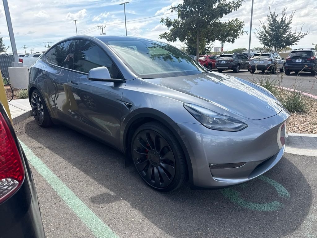 Used 2024 Silver Tesla Performance image 5