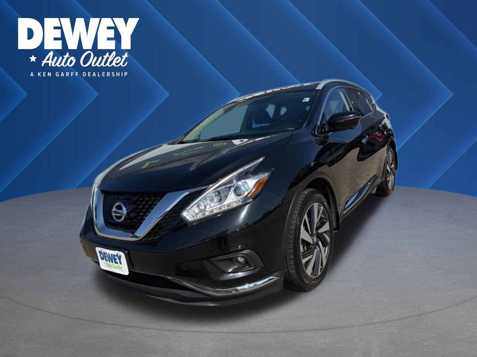 Used 2018 Magnetic Black Metallic Nissan Platinum image 1