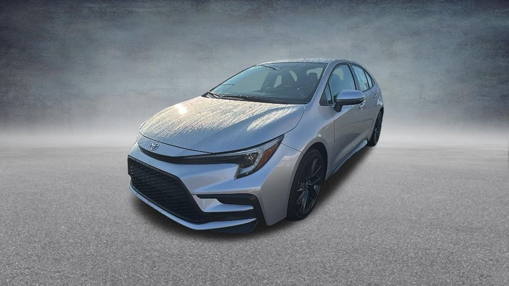 Used 2025 Classic Silver Metallic Toyota SE image 5