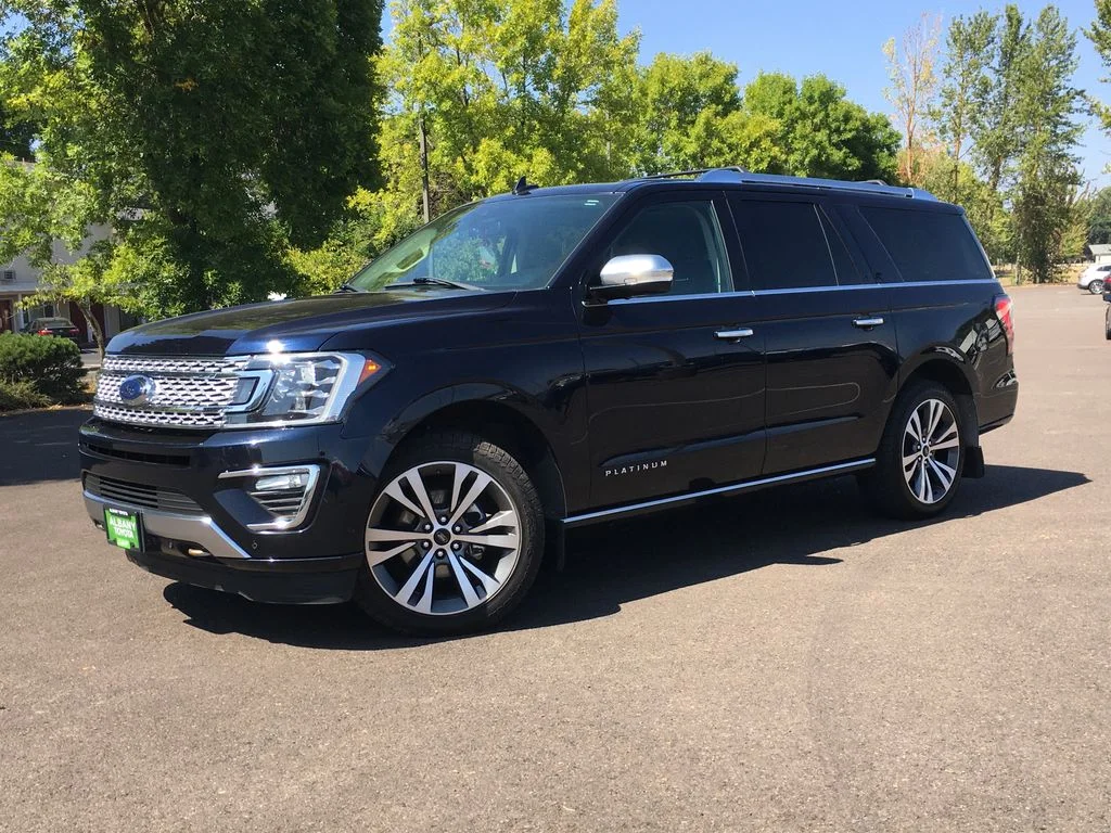 Used 2021 Blue Ford Platinum image 1