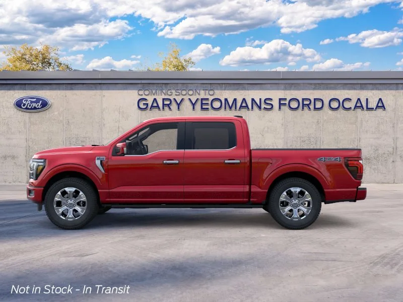 New 2026 Ruby Red Metallic Tinted Clearcoat Ford Platinum® image 3