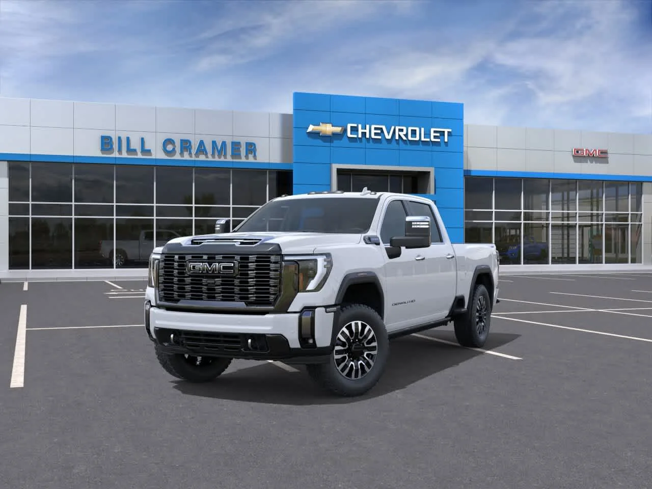 New 2026 Glacier White Tricoat GMC Denali Ultimate image 8