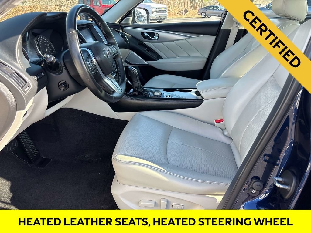 Certified Used 2023 Blue INFINITI LUXE image 8