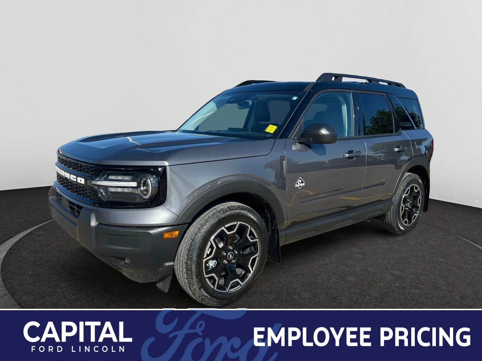 New 2026 Carbonized Grey Metallic Ford Outer Banks image 1