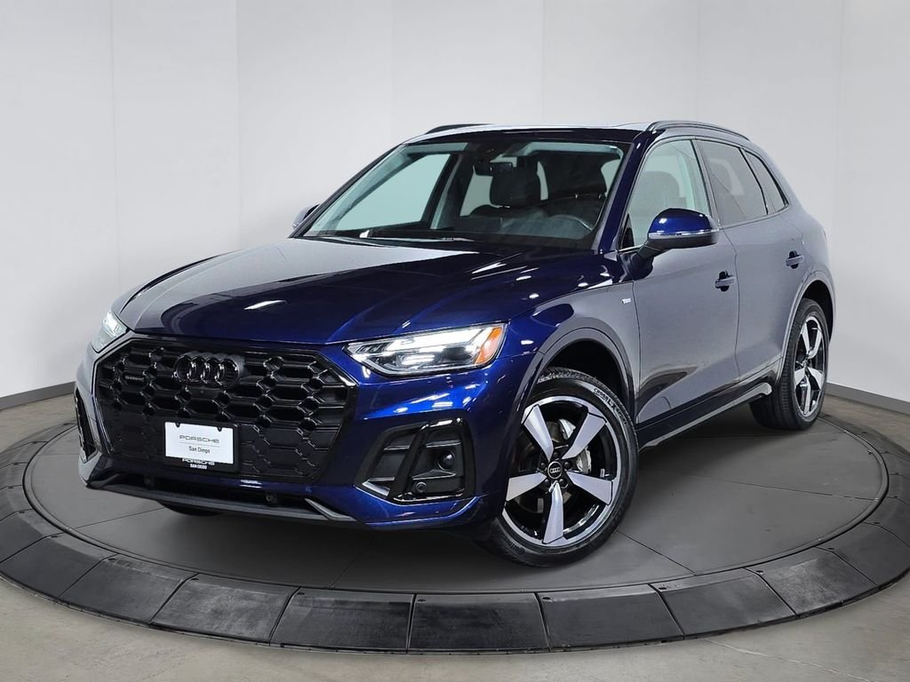 Used 2023 Blue Audi 45 S line Premium image 1