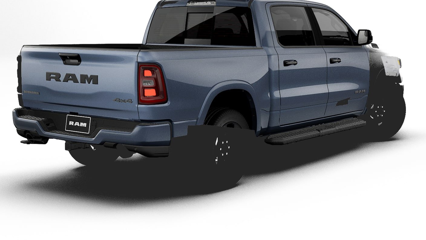New 2027 Forged Blue Metallic Exterior Paint RAM BIG HORN image 14