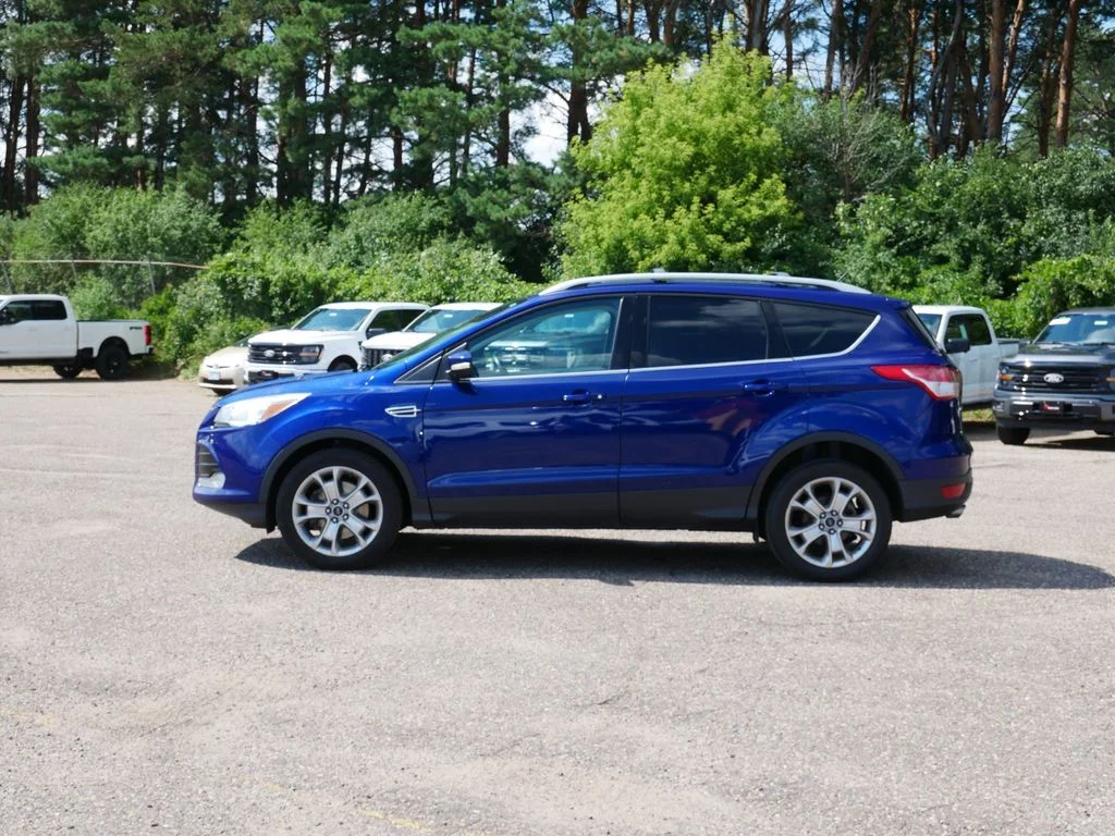 Used 2015 Blue Ford Titanium image 5