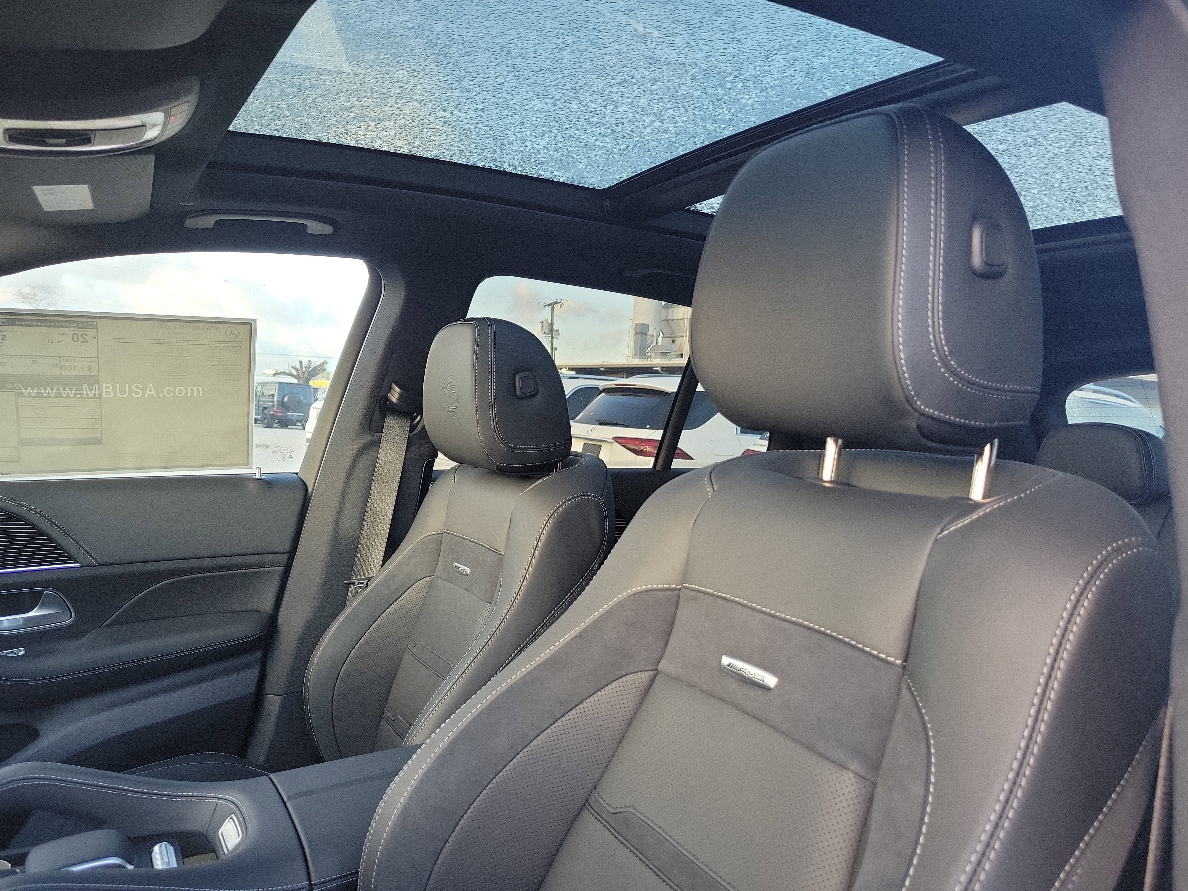 New 2026 Cirrus Silver Metallic Mercedes-Benz AMG® GLE 53 4MATIC+ SUV image 54