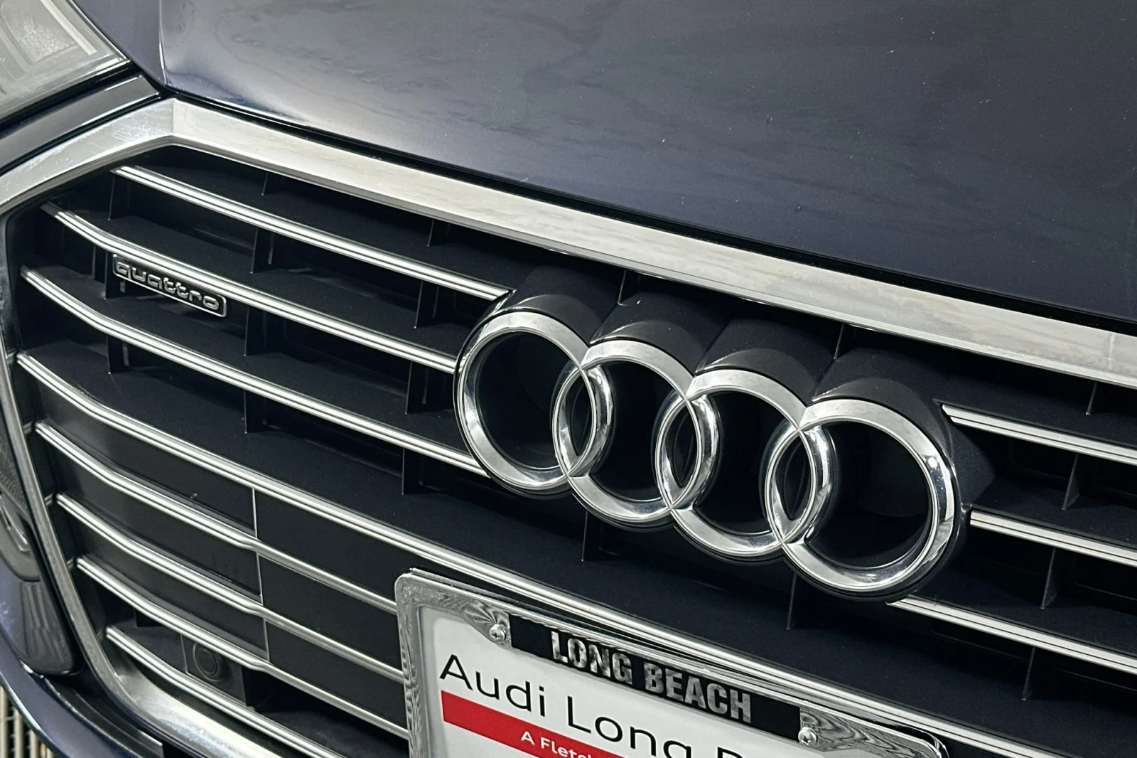 Used 2019 Firmament Blue Metallic Audi Premium image 14