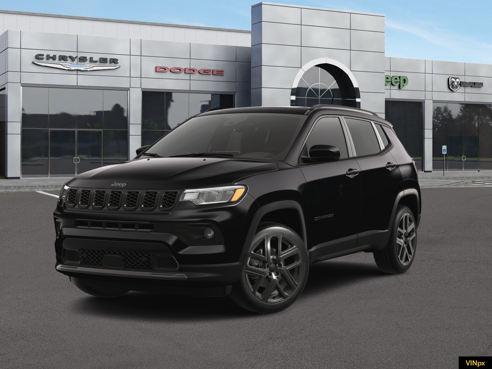 New 2026 Sting-Gray Clear-Coat Exterior Paint Jeep Limited Altitude image 13