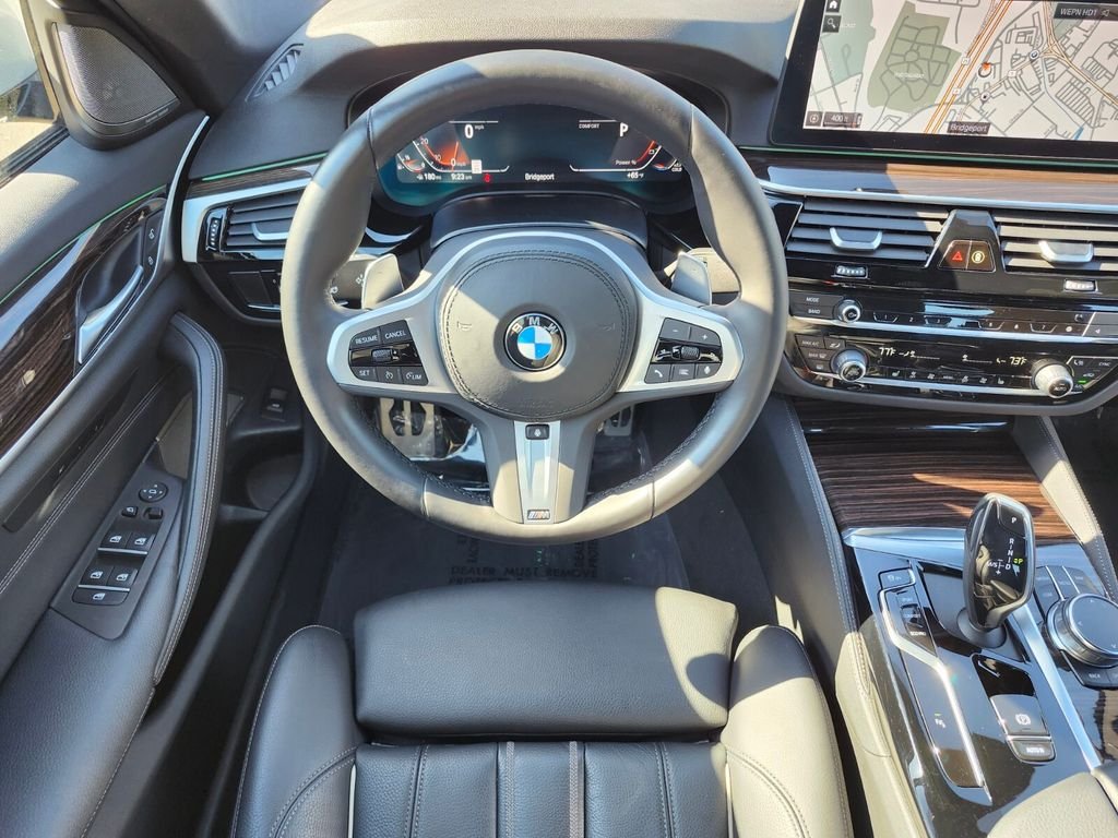 Certified Used 2023 White BMW 540i xDrive image 13