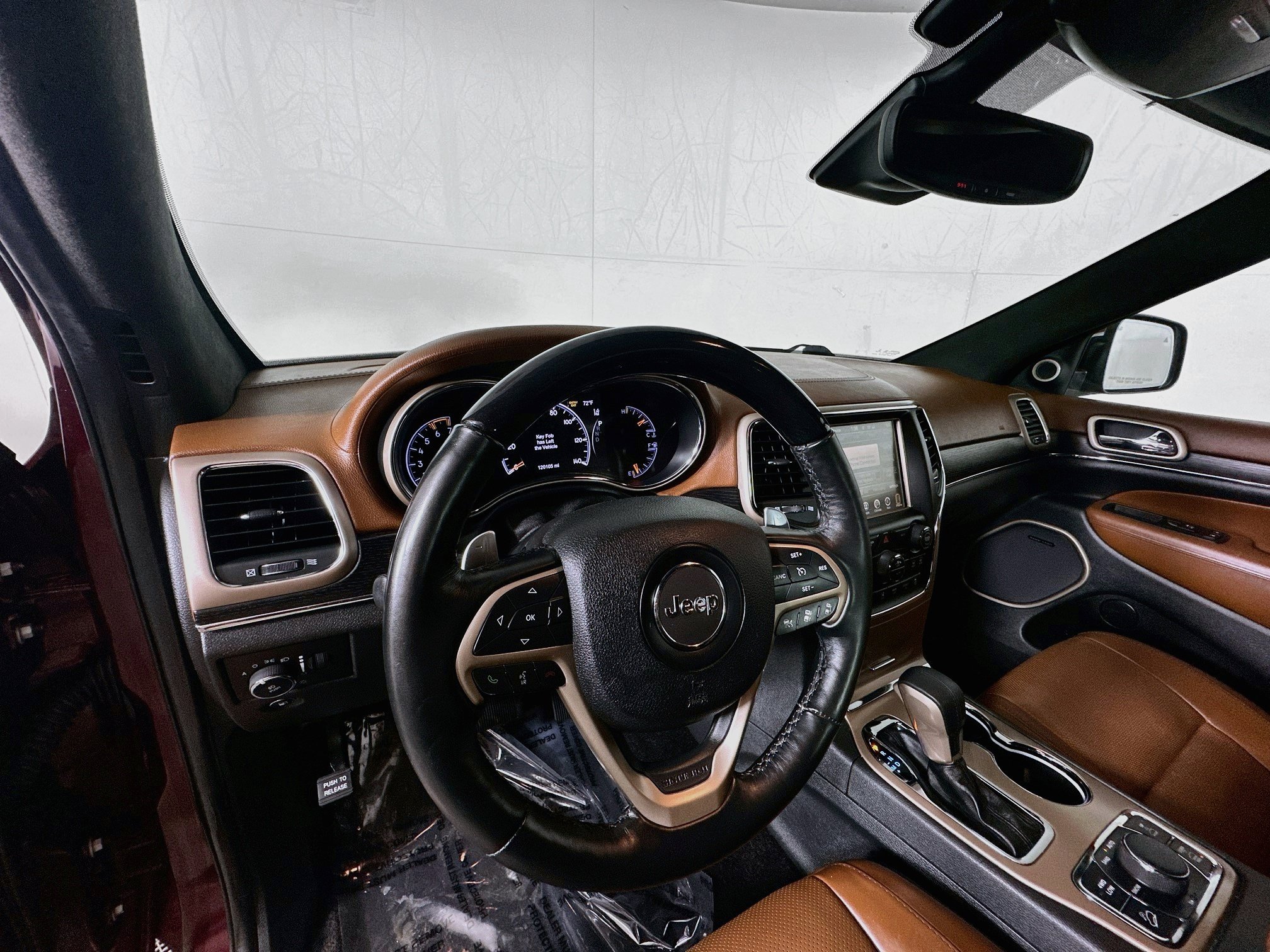 Used 2017 Velvet Red Pearlcoat Jeep Summit image 9