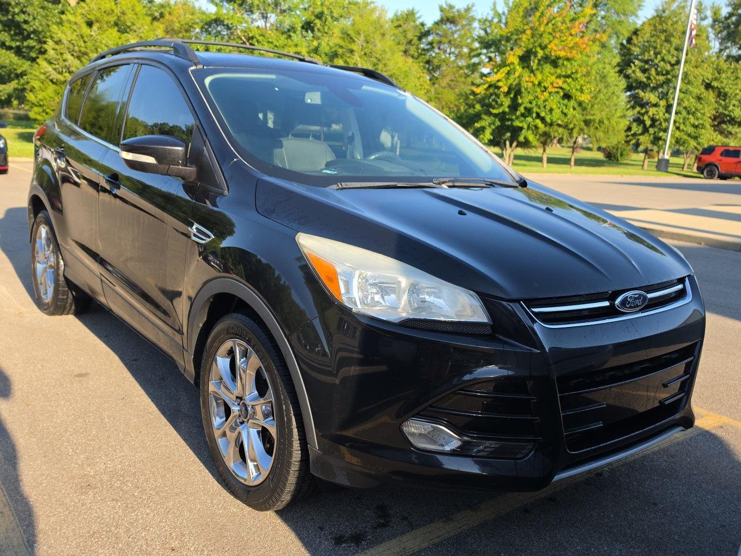 Used 2013 Tuxedo Black Metallic Ford SEL image 2
