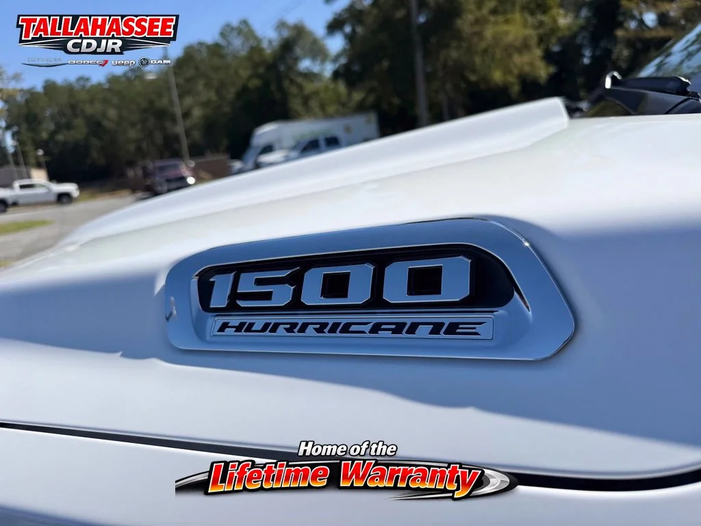 New 2027 Bright White Clear-Coat Exterior Paint RAM Laramie image 17