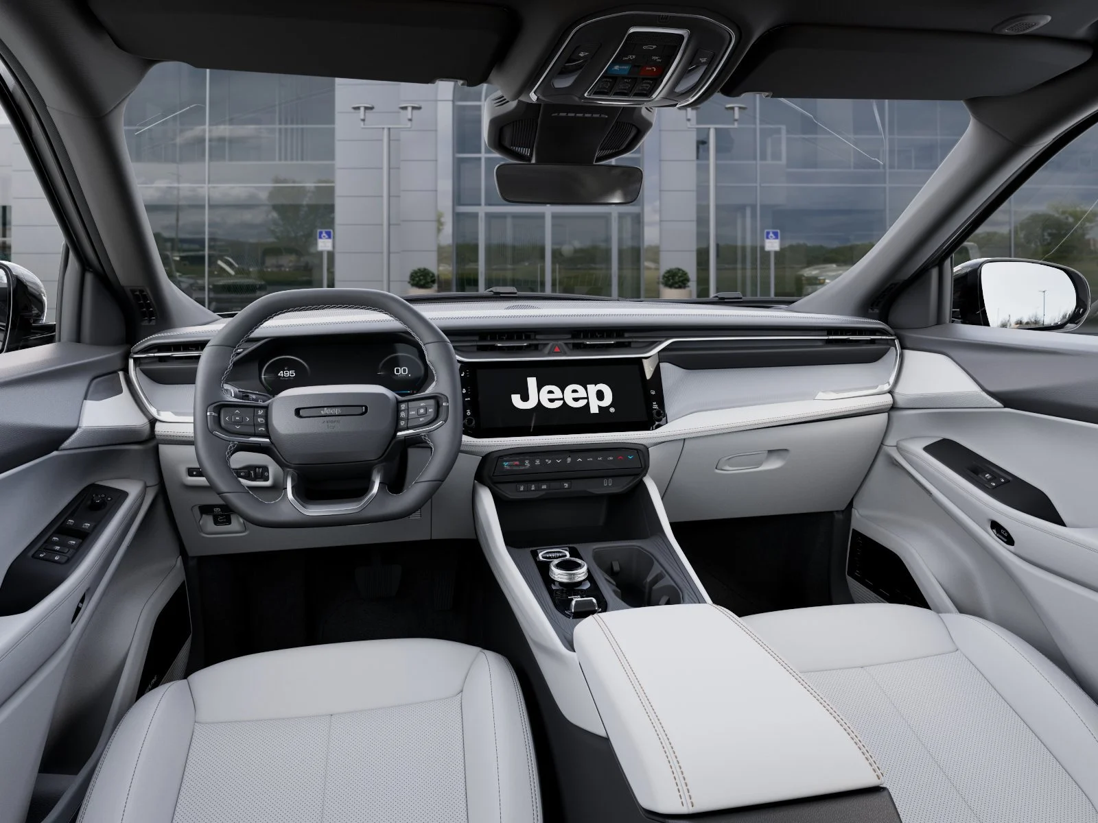 New 2026 Bright White Clear-Coat Exterior Paint Jeep Limited image 14